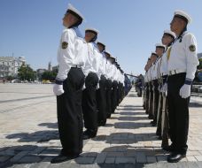 Rehearsal for the inauguration of President of Ukraine