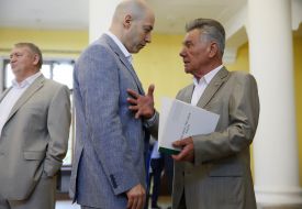 Aleksandr Omelchenko and Dmitry Gordon