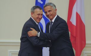 Андрій Дещіця і Дідье Буркхальтер