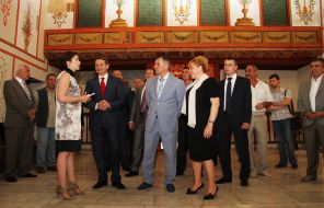Sergey Naryshkin and Vladimir Konstantinov