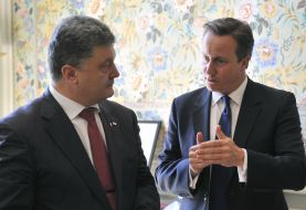 Петр Порошенко и Дэвид Кэмерон