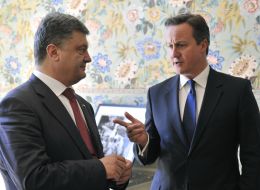 Петр Порошенко и Дэвид Кэмерон