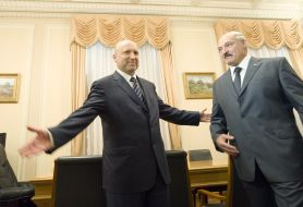 Aleksandr Turchinov and Aleksandr Lukashenko