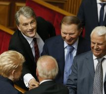 Joe Biden,  Dalia Grybauskaitė, Viktor Yushchenko, Leonid Kuchma and Leonid  Kravchuk