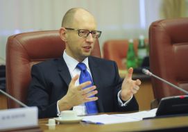 Arseny Yatsenyuk and Cai Wu
