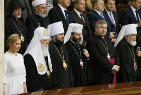 Yulia Tymoshenko, Filaret, Epiphanius, Svyatoslav Shevchuk