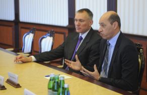 Kamil Novak and Turgay Demirel