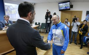 Andrey Pyshny and Vitaly Lukyanenko