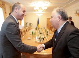 Andrew Paruby and Ertugrul Apakan