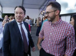 Alain Remy and Pavel Gudimov