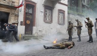 Filming of TV series "Оfficers' wives"