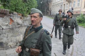 Filming of TV series "Оfficers' wives"