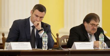 Vitaliy Klitschko and Vladimir Bondarenko