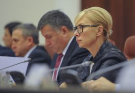 Lyudmila Denisova and Arsen Avakov