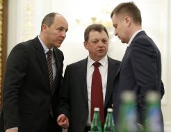 Andrew Paruby, Victor Gvozd and Valentin Nalyvaychenko
