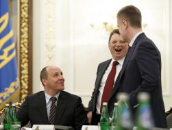 Andrew Paruby, Victor Gvozd and Valentin Nalyvaychenko