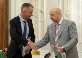 Борис Ложкин и Александр Турчинов