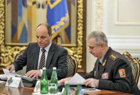 Андрей Парубий и Михаил Коваль