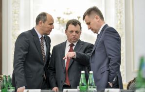 Andrew Paruby, Victor Gvozd and Valentin Nalyvaychenko