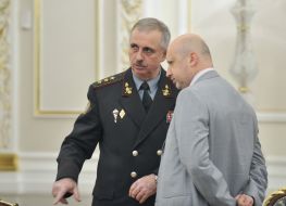 Михаил Коваль и Александр Турчинов