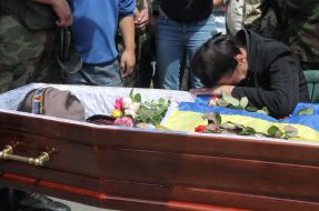 Farewell ceremony with Vladimir Martsishevsky