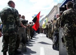 Farewell ceremony with Vladimir Martsishevsky