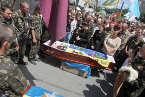 Farewell ceremony with Vladimir Martsishevsky