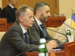 Mustafa Dzhemilev and Aslan Omer Kyrymly