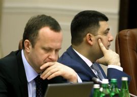 Vladimir Groysman and Ostap Semerak