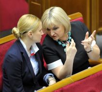 Юлія Тимошенко та Ірина Луценко