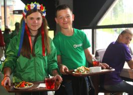 Children in the center "Artek-Karpaty"