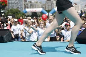 Учасники свята спорту