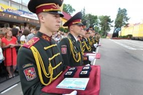 Graduates of the Academy of Land Forces