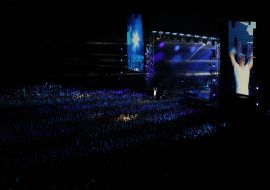 The audience at the concert  "Оcean of Elzа"