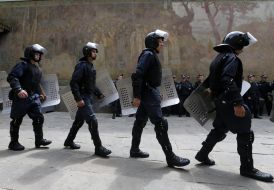 Employees of militia