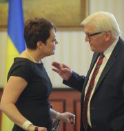 Natalia Galibarenko and Frank-Walter Steinmeier