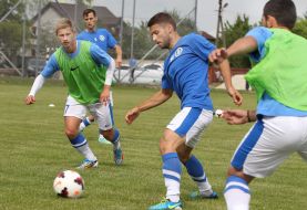 Тренировка игроков ФК "Днепр" (Днепропетровск)