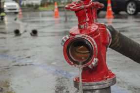 The fire hydrant