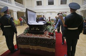 Farewell ceremony with Ivan Plyushch