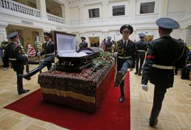 Farewell ceremony with Ivan Plyushch