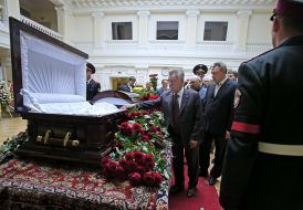 Церемония прощания с Иваном Плющом