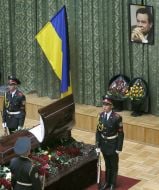 Церемония прощания с Иваном Плющом