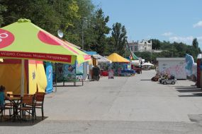 Набережная в Евпатории