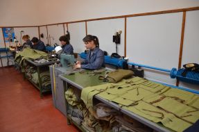 Пошиття екіпіровки і спорядження для армії