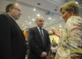 Troy Lulashnik, Vladimir Ristovski and Ingrid Deltenr