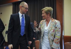 rseniy Yatseniuk and Ingrid Deltenr