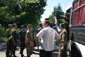 Церемония прощания с Андреем Коганом