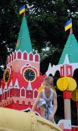 Детская площадка в виде Кремля