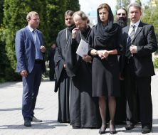 George Kovalenko and Marina Poroshenko
