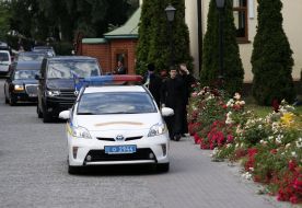 The funeral procession